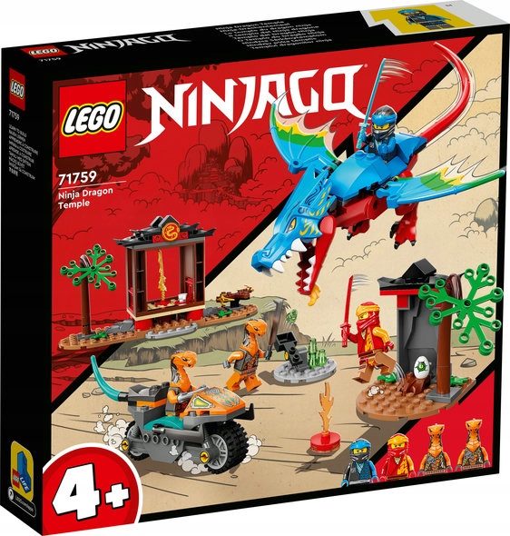 Lego Ninjago 71759 Chrám S Drakem Nindžů