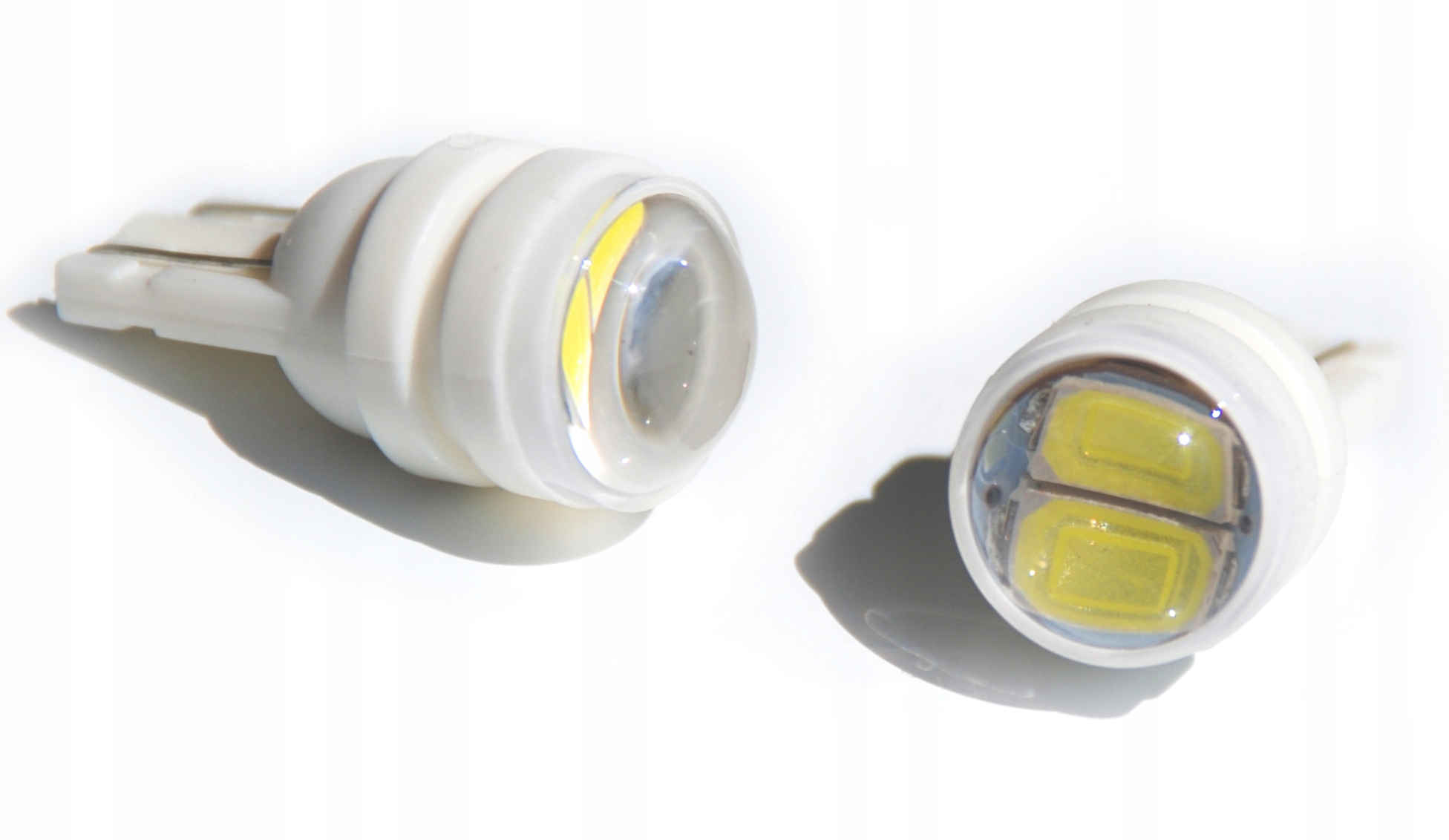 

W5W led 5630 biały T10 smd soczewka