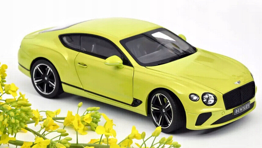 Norev Bentley Continental Gt 2018 Rhadium Yellow Edition pouze 200 ks 1:18