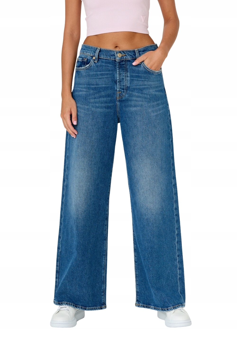 7 For All Mankind Tmavě modré dámské džíny Zoey Explorer 25