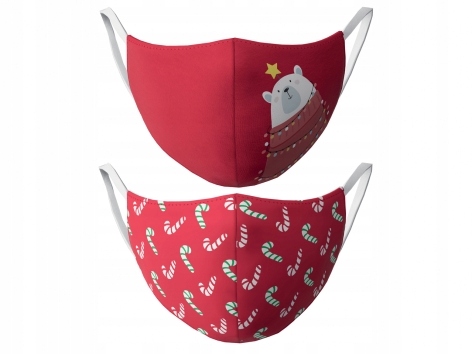 Maseczka, 2 x maski ochronne Bionic Finish Eco