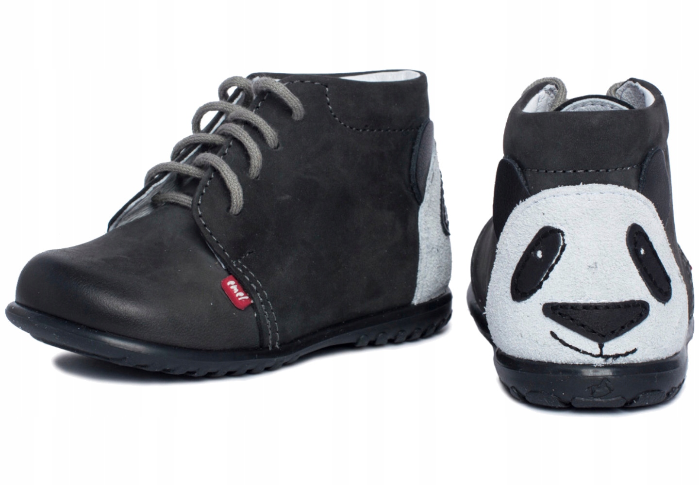 Emel buty ES1150 Roczki Półbuty Trzewiki 24 panda