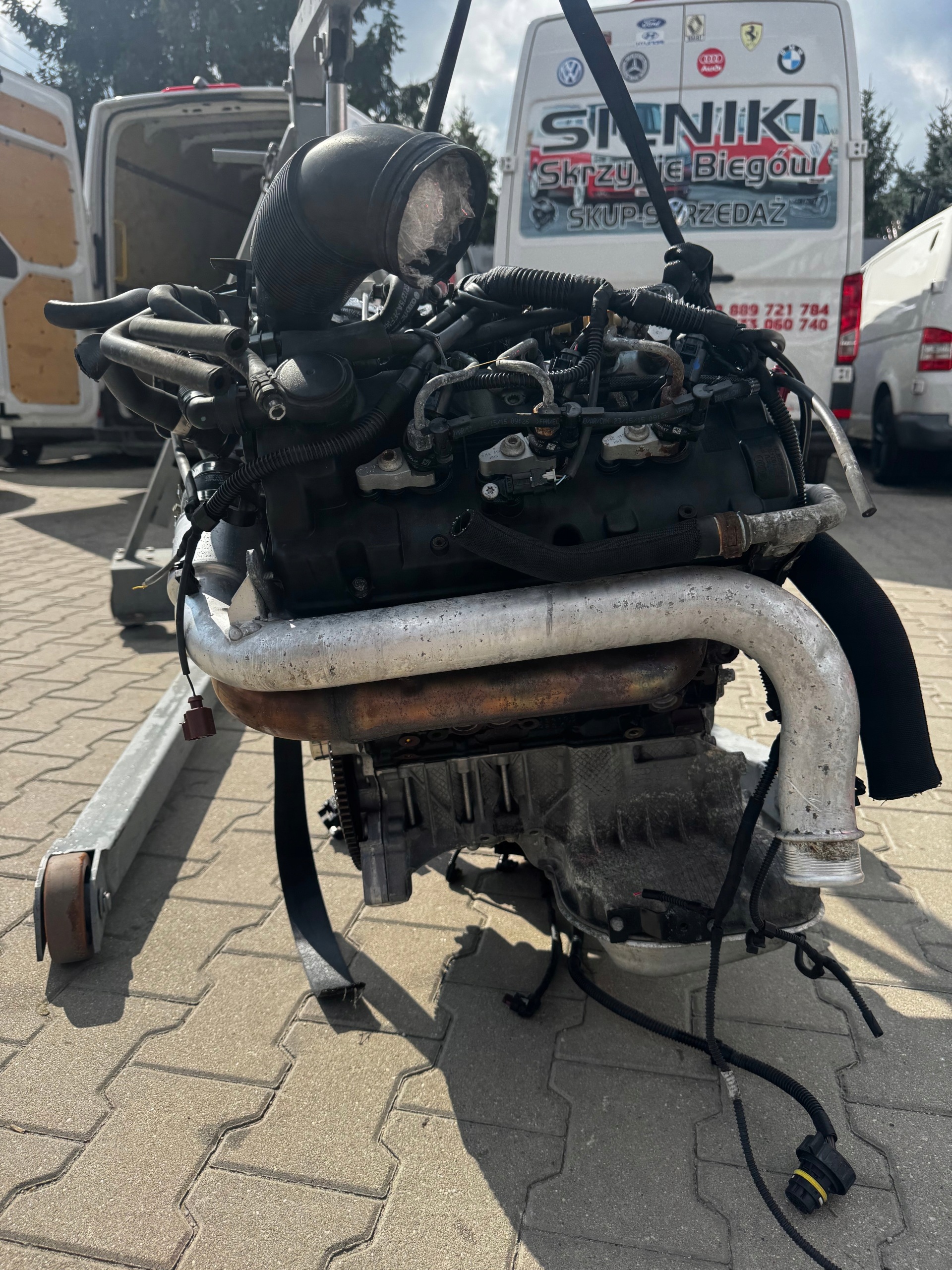 engine complete AUDI 3,0 TDI CTB 160TYS KM