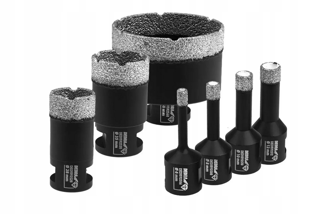 Dedra DED1592SZ06 Zestaw koronek diamentowych