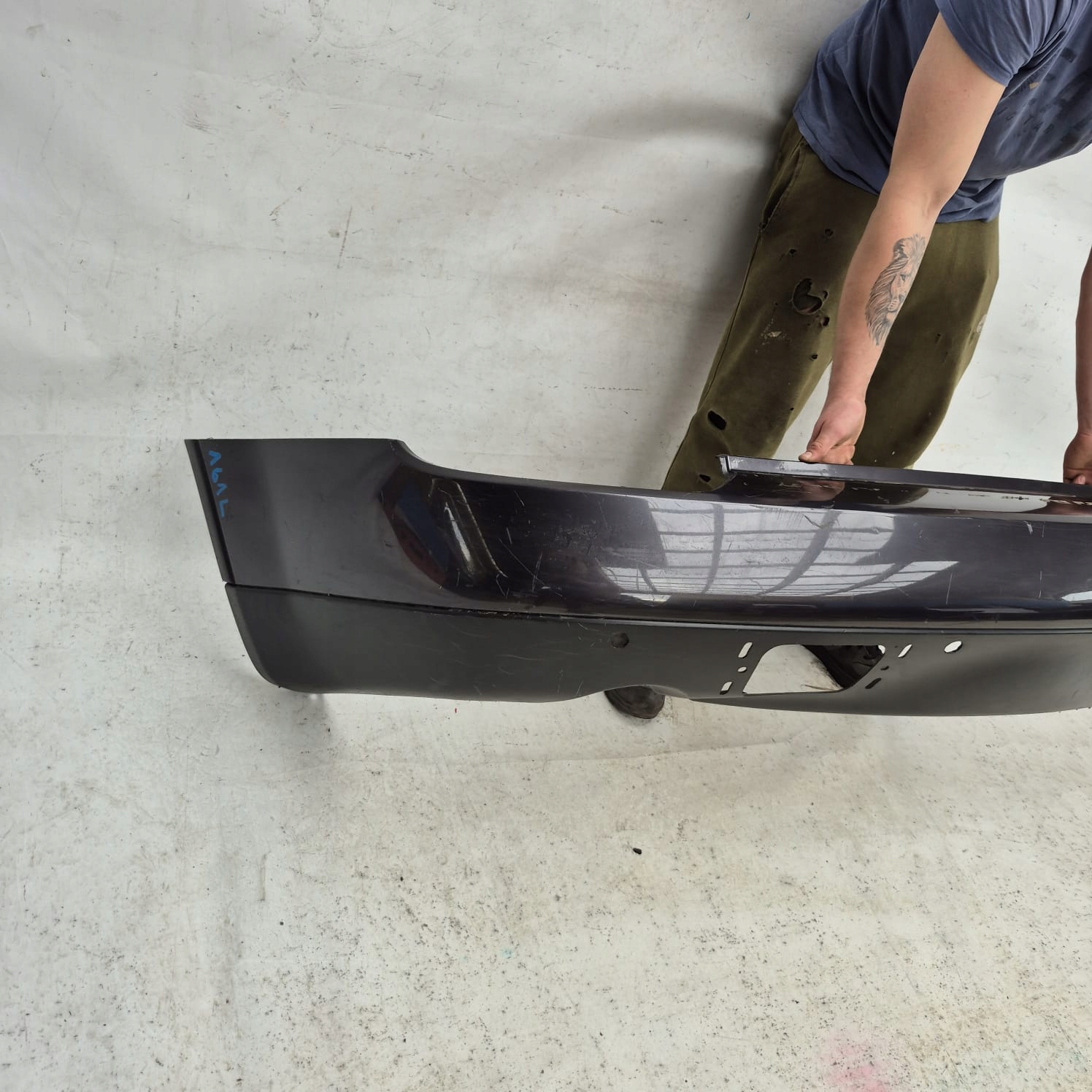 SUBARU B9 TRIBECA 05-07 bumper rear part rear PDC
