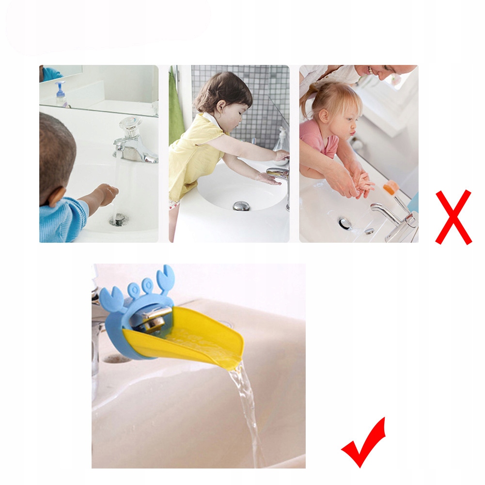 PRZEDŁUŻKA NA KRAN DLA DZIECI DO KĄPIELI Marka Mensen