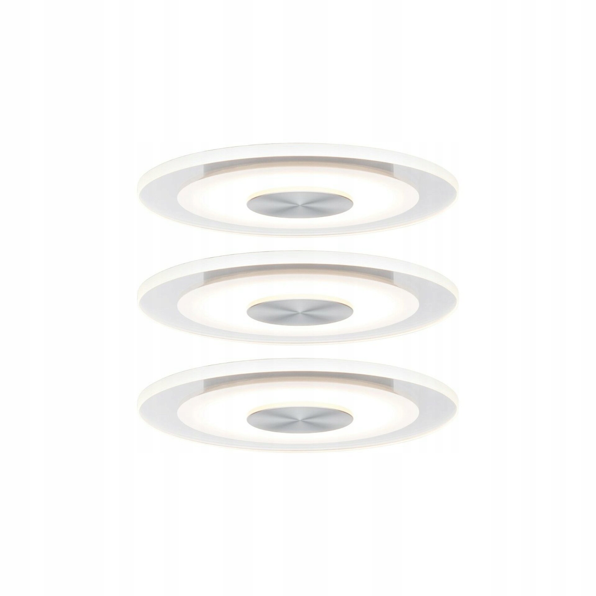 Paulmann Whirl sada 3ks vestavná Led svítidla 5,5W satén hliník stmívatelná