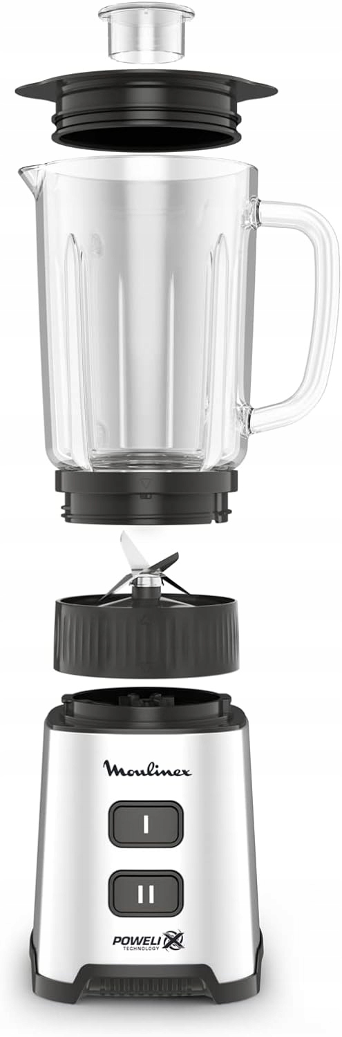 MOULINEX Pulseo Blender 400W 4 Ostrza 700ml Pojemnik 2 Prędkości — miniatura 11
