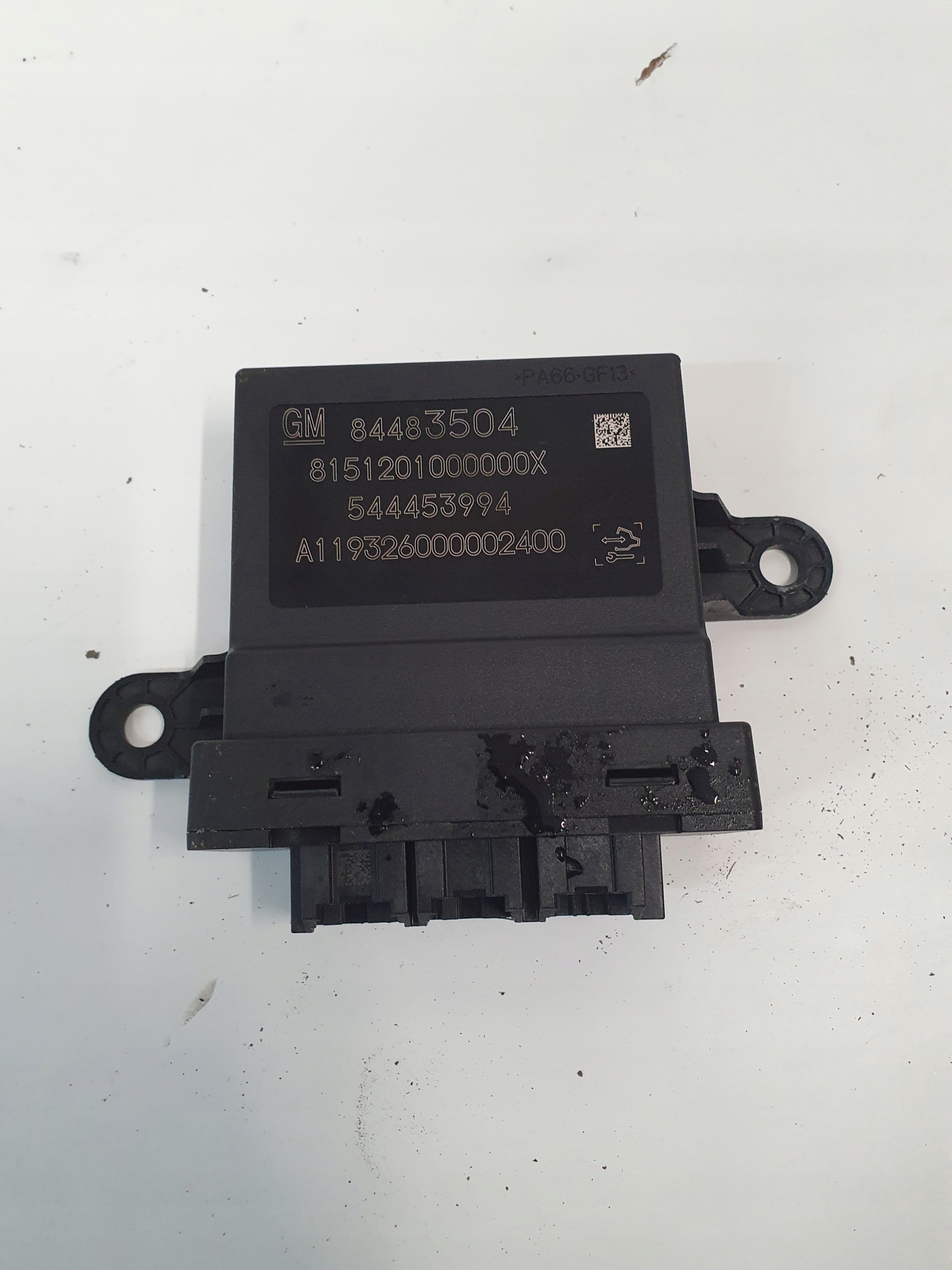 OPEL ASTRA K modulo CZUJNIKOW parcheggio 84483504