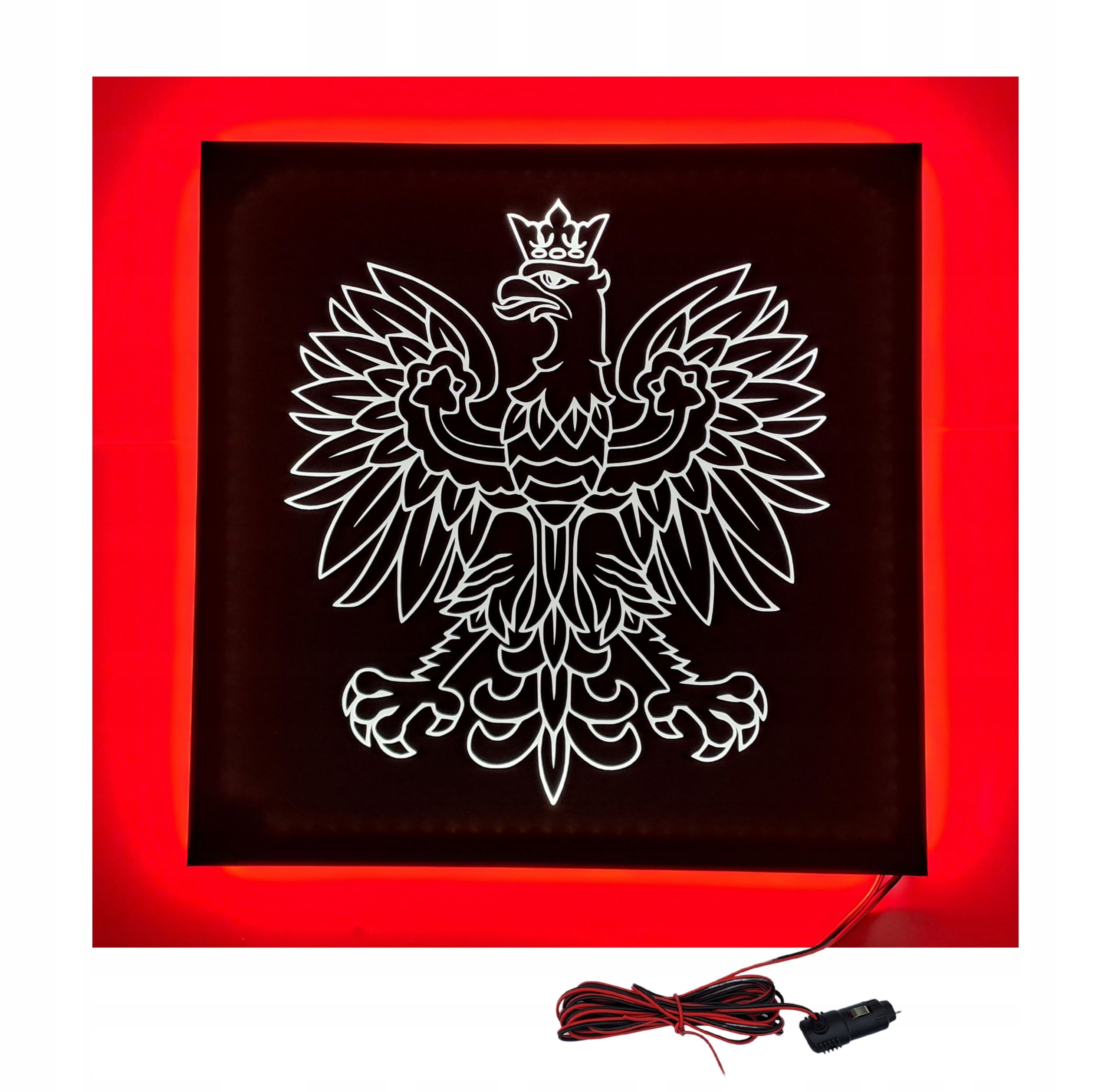 Led tabuľa Orol Godło nad posteľ s podsvietením kabíny Tir Lkw