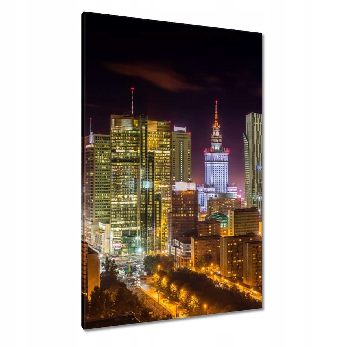Obrazy 80x120 Město v noci
