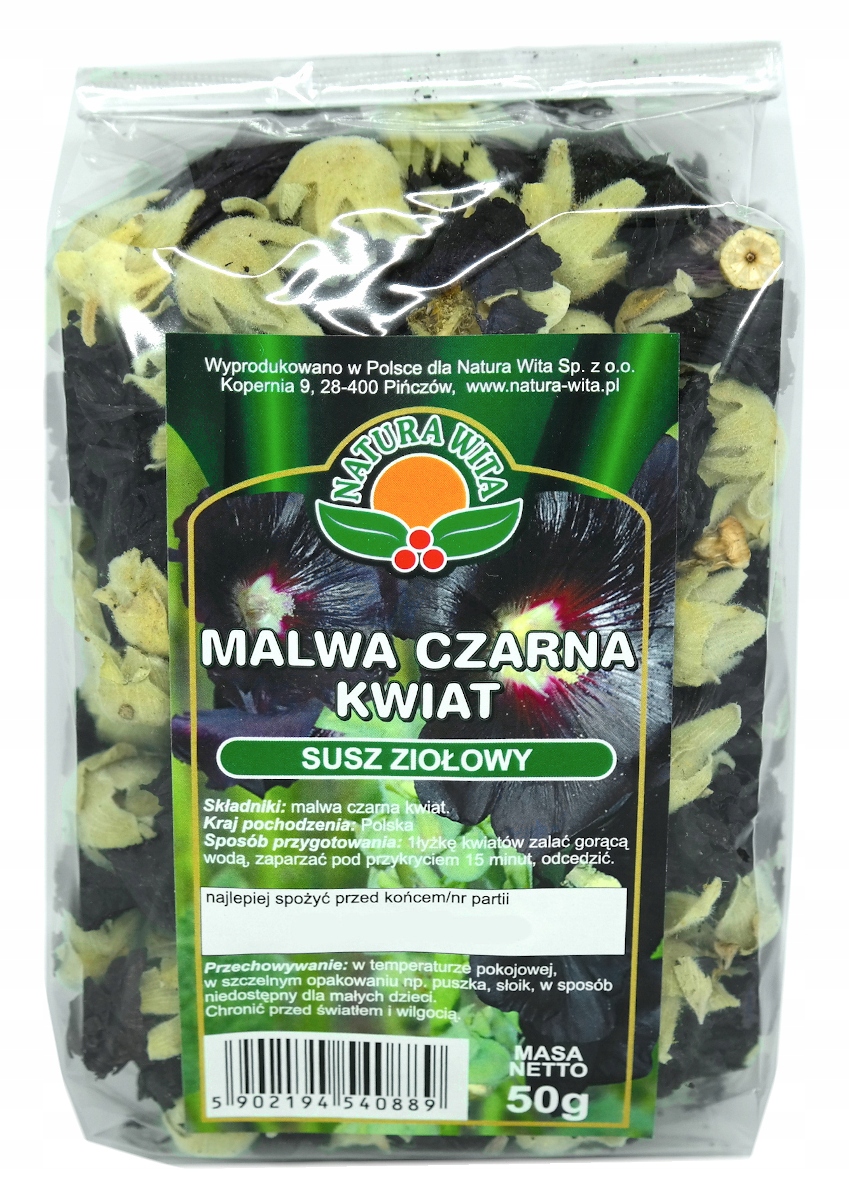 Malwa czarna kwiat Natura Wita 50g