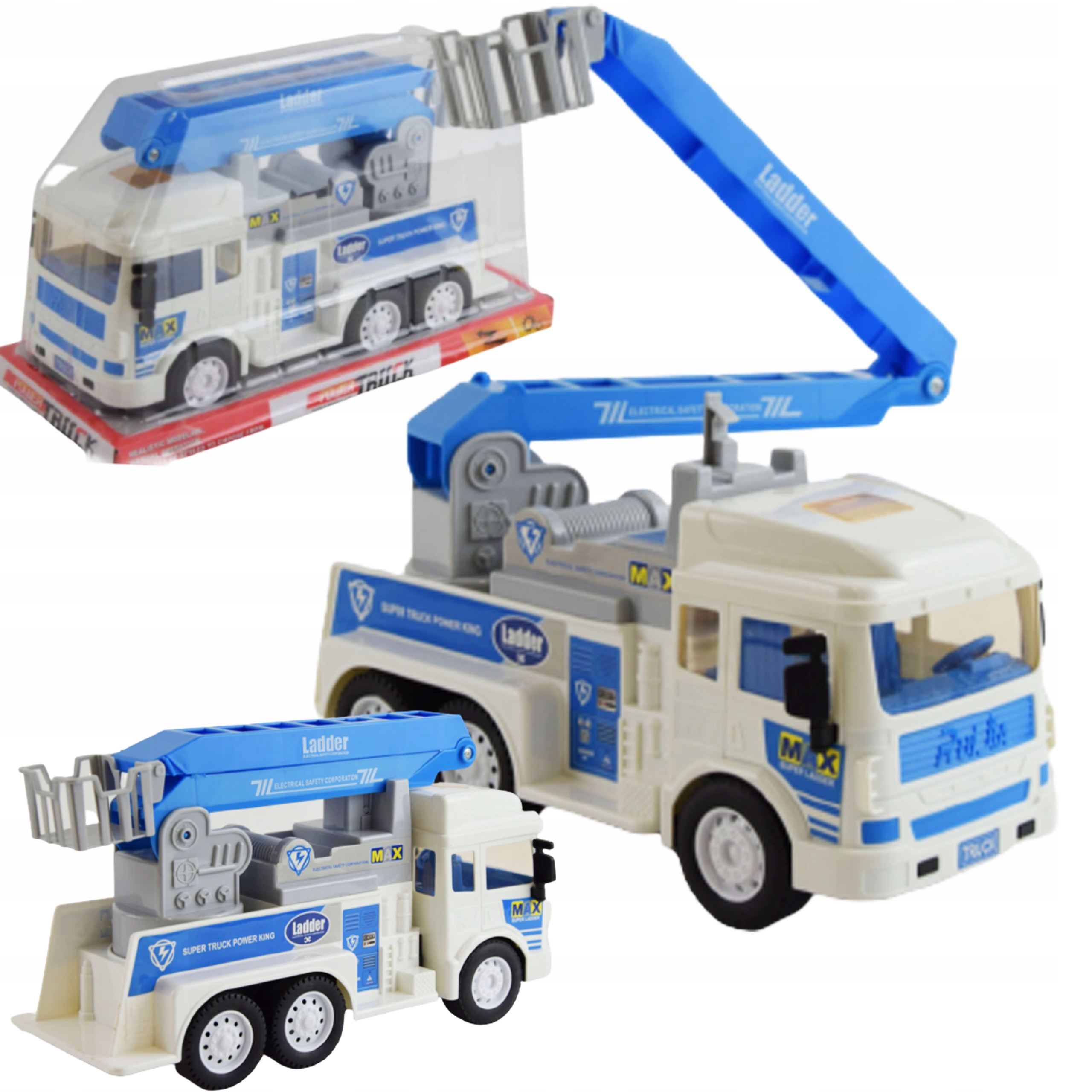 

Samochód ciężarowy Z Wysuwaną Drabiną dla dzieci