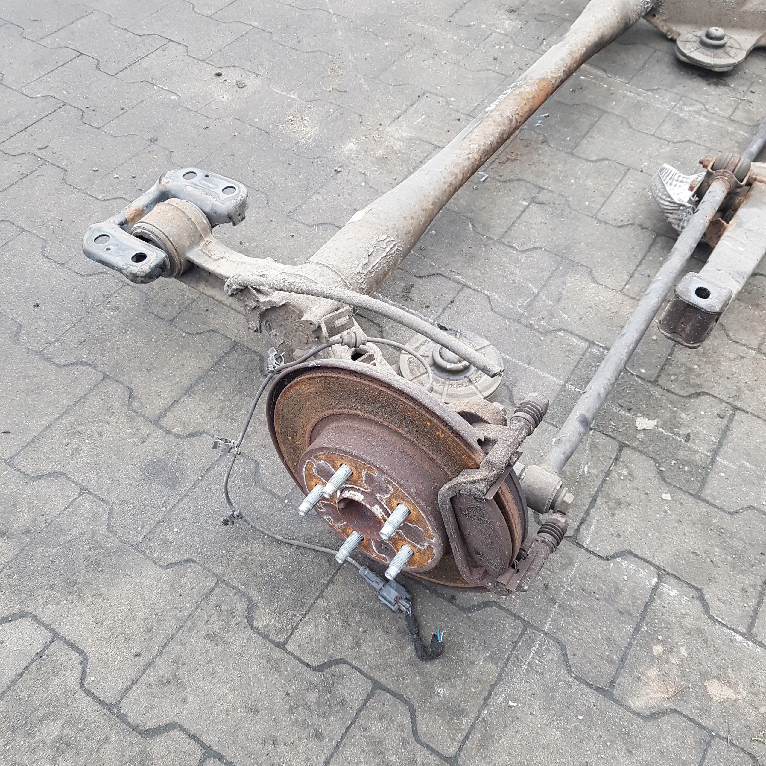 axle beam subframe springing rear part OPEL ASTRA J