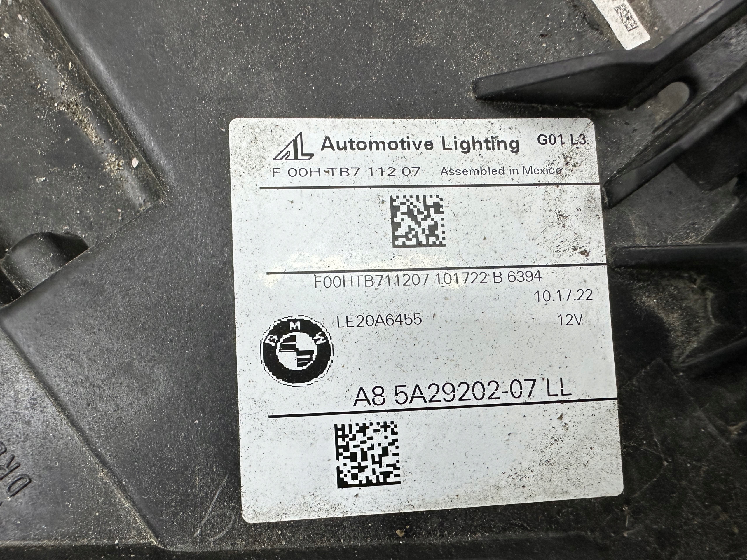 BMW X3 G01 X4 G02 feu droit FULL LED 5A29202-07