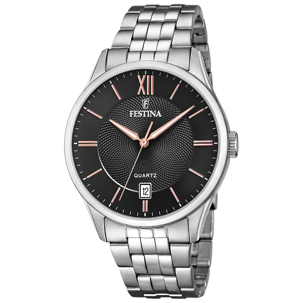 Pánské Hodinky Festina F20425-6 stříbrné