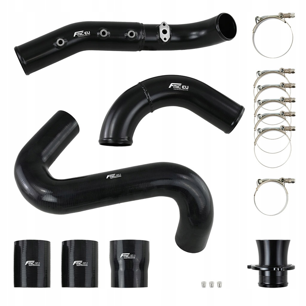 Sada potrubí pro intercooler Audi A4/A5 B9 2.0T Černá