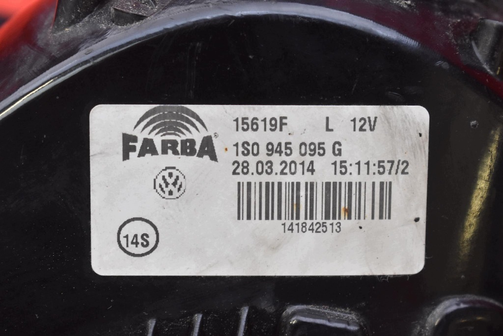 light left rear part rear 1S0945095G VW UP 1 and 5D HB 11-20