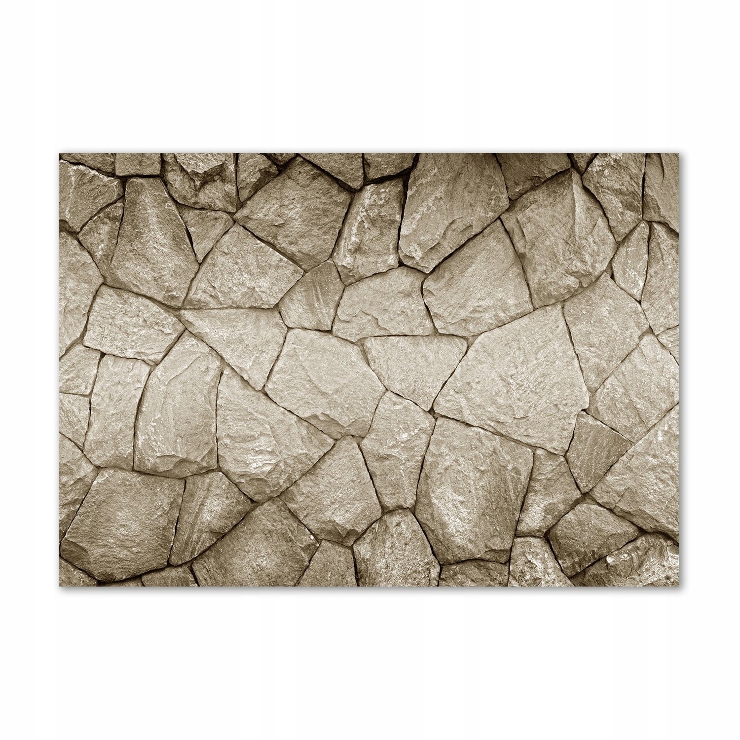 

Foto obraz szkło akryl Ściana z kamienia 100x70 cm