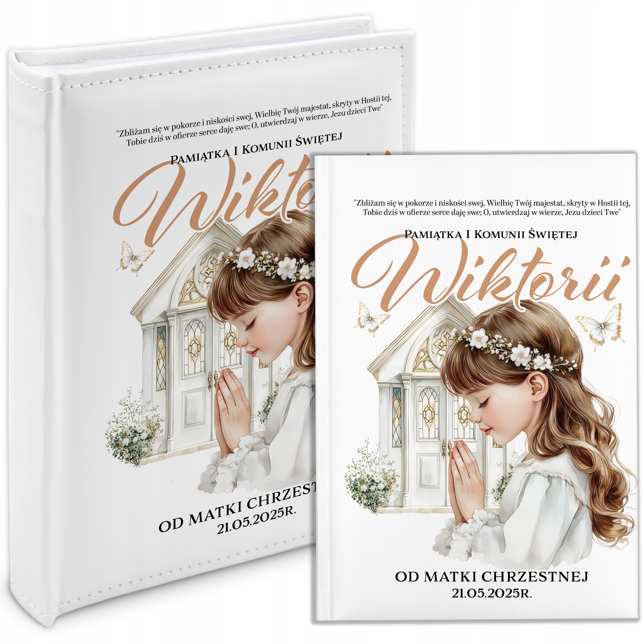 Set Album Bible Dárek Památka Svatého Přijímání Od Kmotry