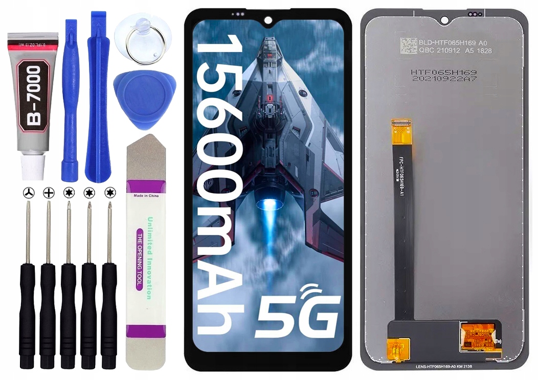 Displej pro Oukitel WP15 5G Originální LCD displej