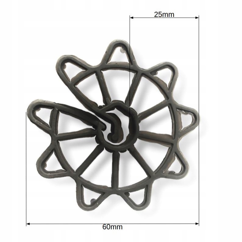 GWIAZDKA DYSTANS PADIX 25/4-12 100 szt. Kod producenta R25B