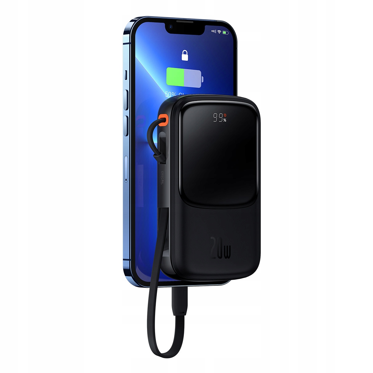 BASEUS POWER BANK 10000MAH 20W PD KABEL do LIGHTNING Kod producenta PPQD060001