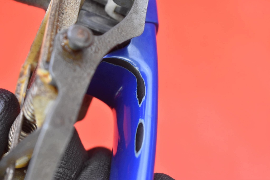 handle left front front blue 5J0837885 SKODA ROOMSTER 06-10