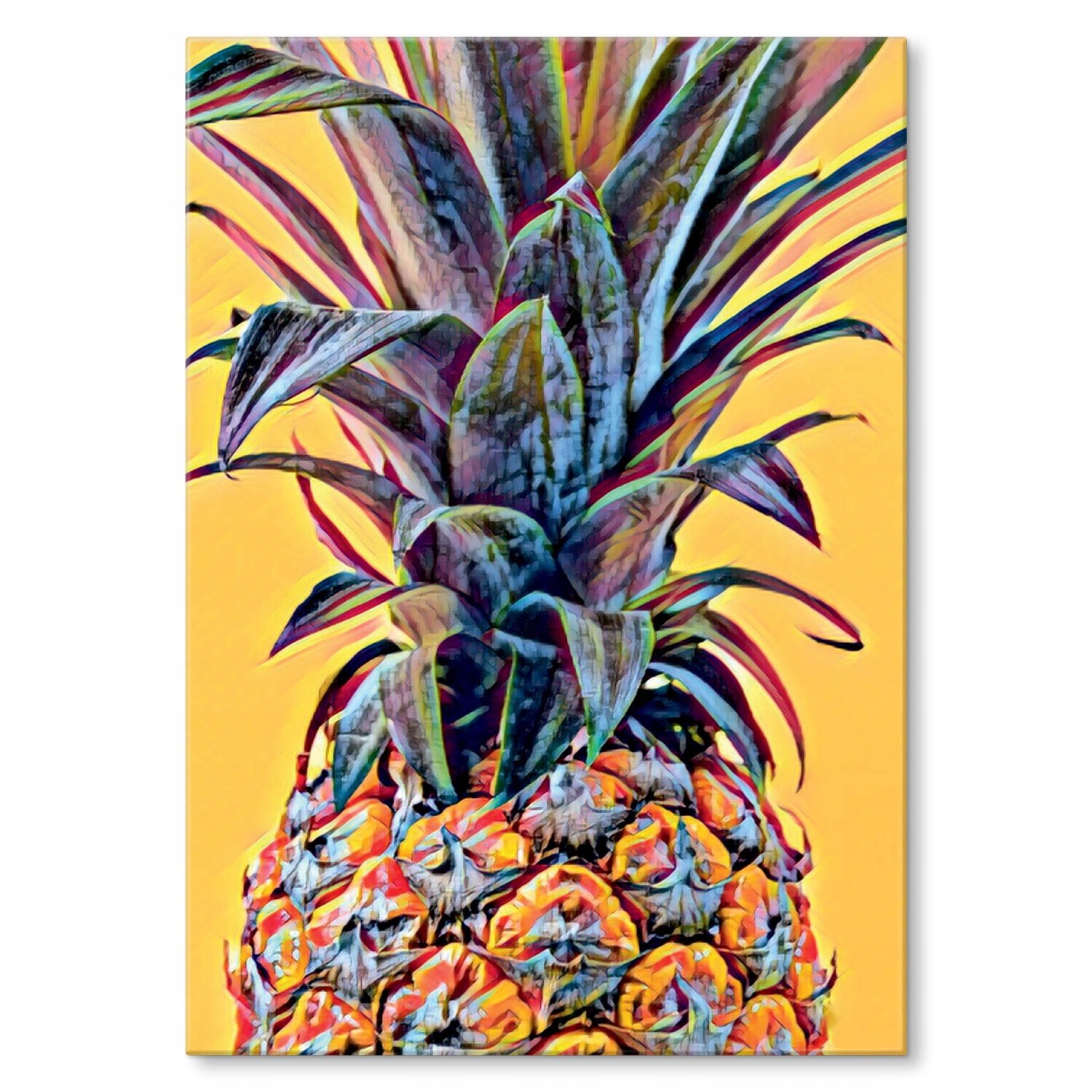 Kovový plakát Ananas L