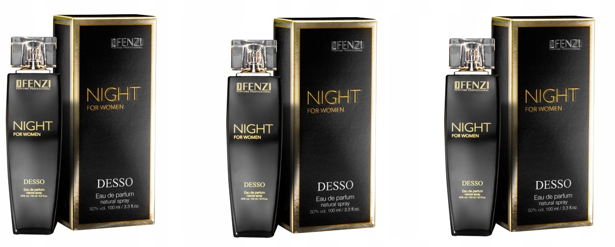 JFenzi Desso Night 3x100ml Edp