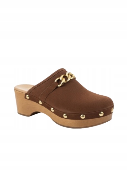 Cosmoparis Hnědé Dřeváky S Cvočky A Zlatým Řetízkem 39 3CA