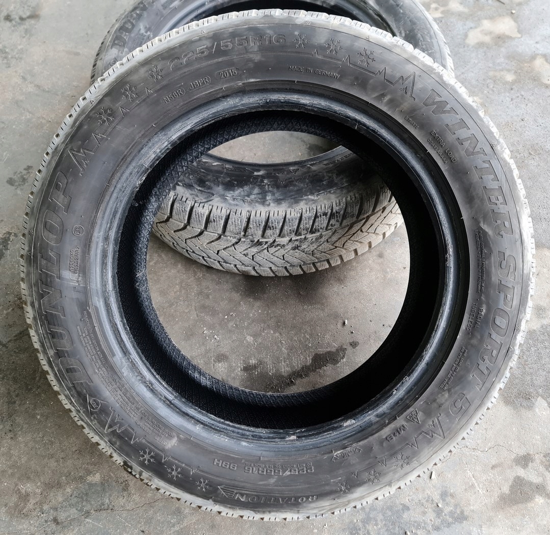OPONY DUNLOP SP WINTER SPORT 225/55 R16 4MM 2SZT Sezon zimowe