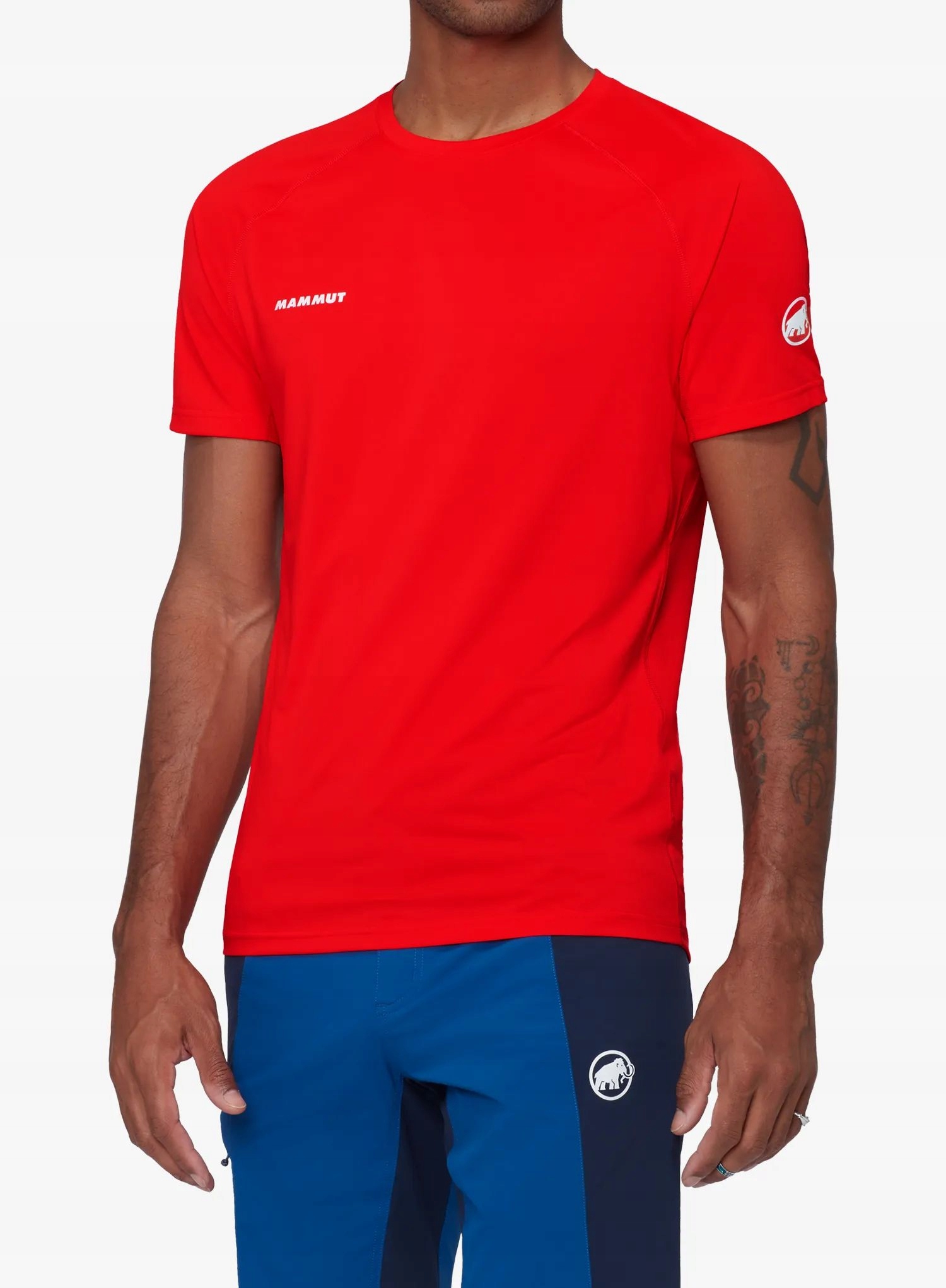 Lezecké tričko Mammut Ducan Fl T-Shirt mammut červená XL