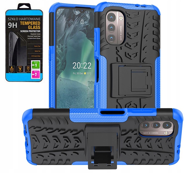 

Etui Pancerne Armor do Nokia G11 G21 Szkło