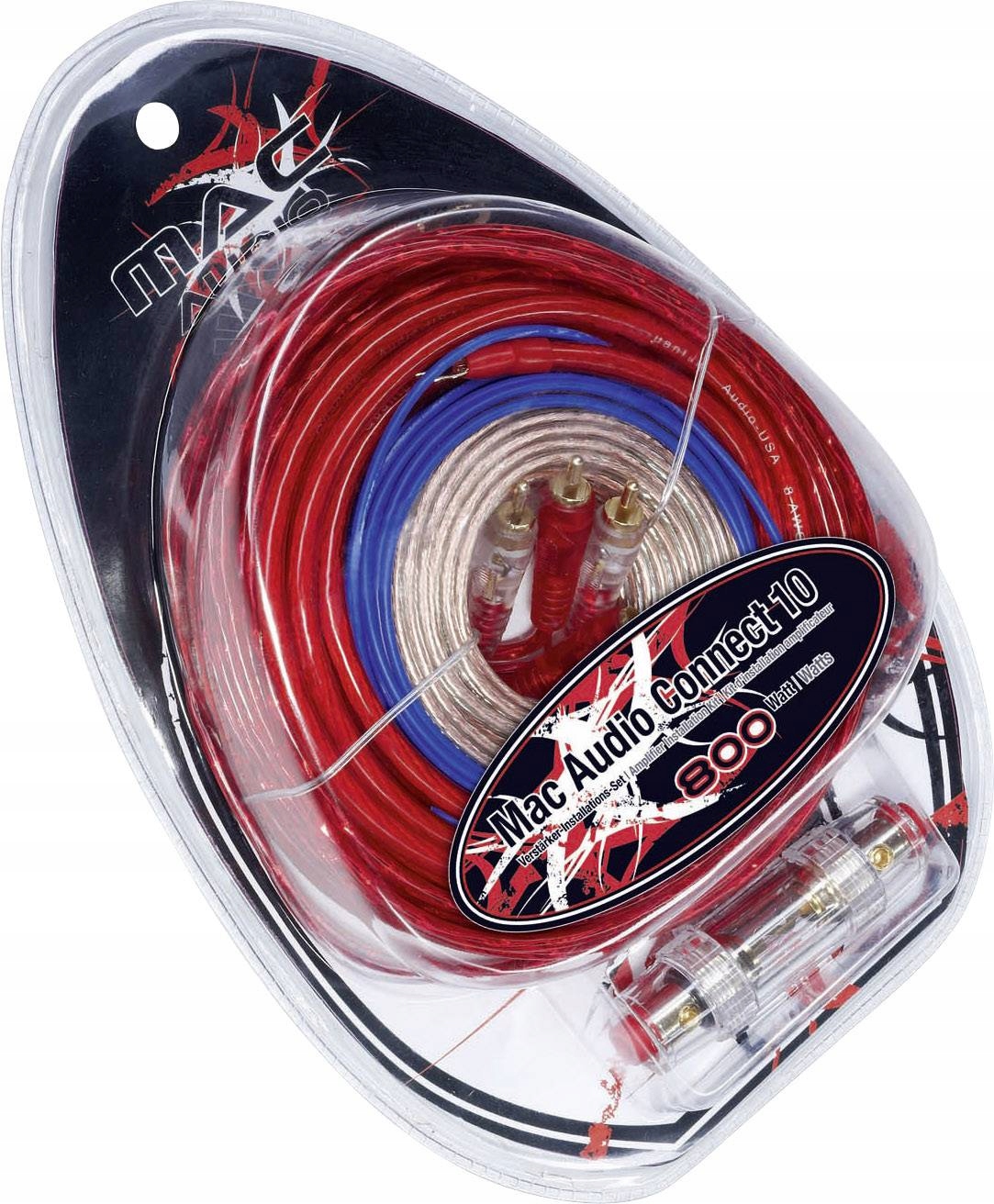 Kable do wzmacniacza Mac Audio Connect 10 800W Marka MAC Audio