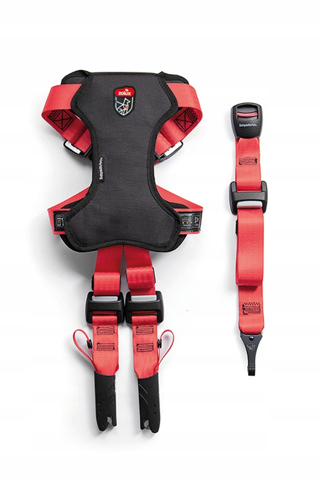 Levně Zolux Postroj pro psa Travel Safe M červený