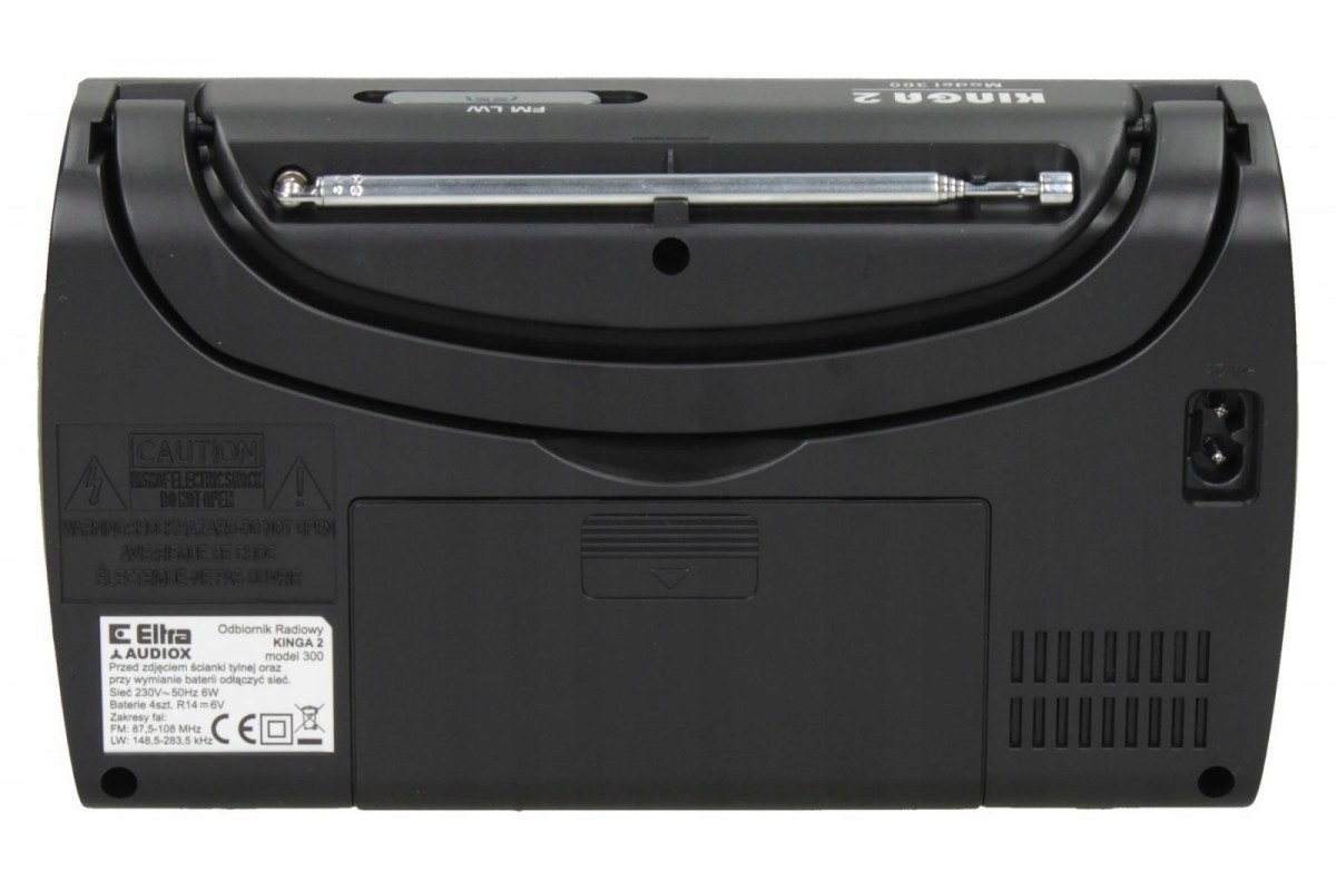 Radio KINGA 2 eltra czarne Marka Eltra