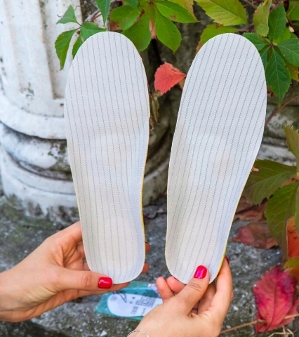 WKŁADKI DO BUTÓW NA PŁASKOSTOPIE KOŚLAWOŚĆ SUPINUJĄCE 35-40 PRZECIWBÓLOWE Płeć uniseks