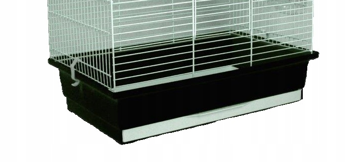 KLATKA DLA PAPUGI DARIO 2 czarna + POKARM GRATIS Wysokość produktu 55 cm