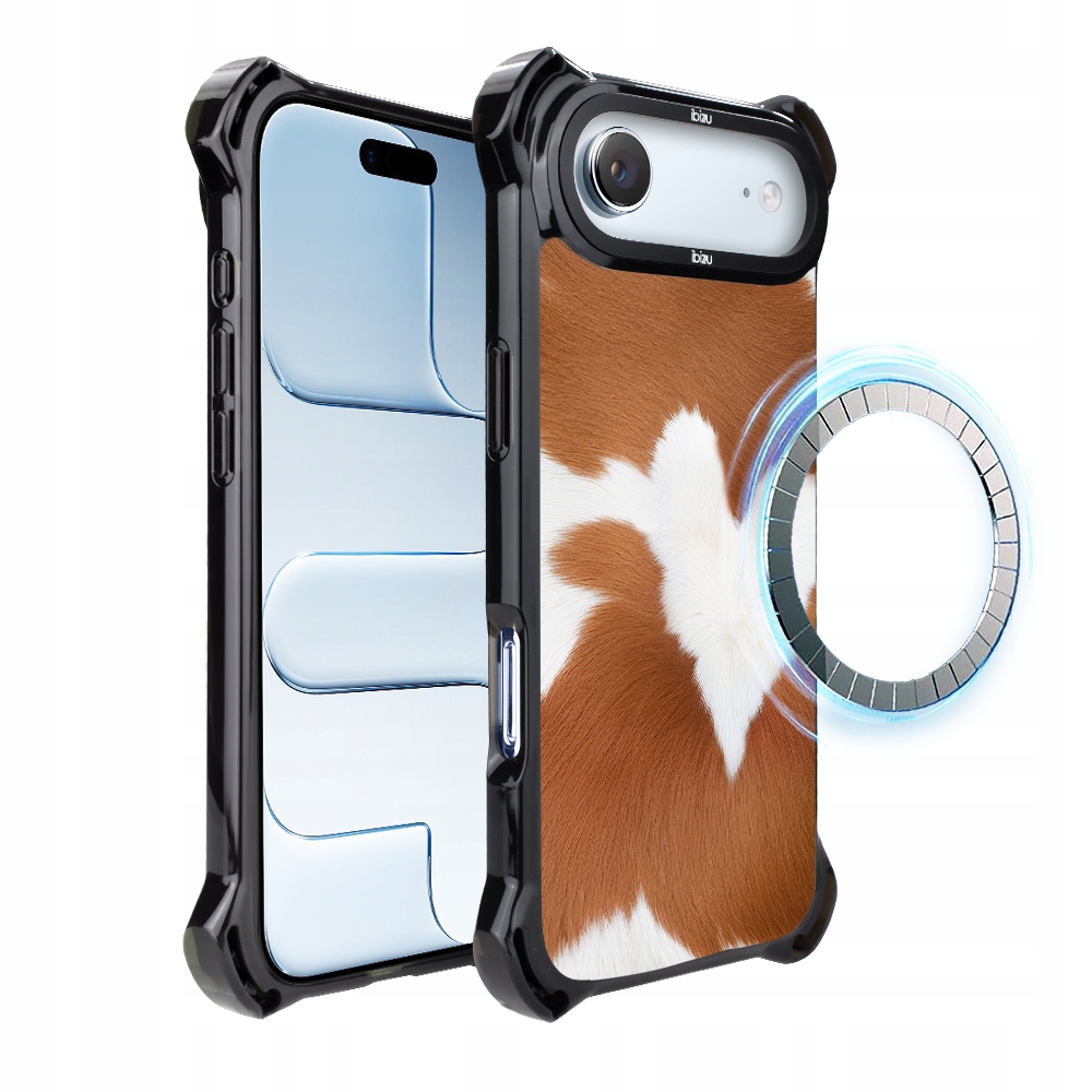 Pouzdro pro iPhone Air Ibizu DropGuard Ultra s MagSafe, Alpská kráva