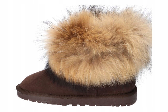 B055 ŚNIEGOWCE EMU BUTY ZIMOWE SKÓRZANE FUTRO C 36 Kod producenta B055