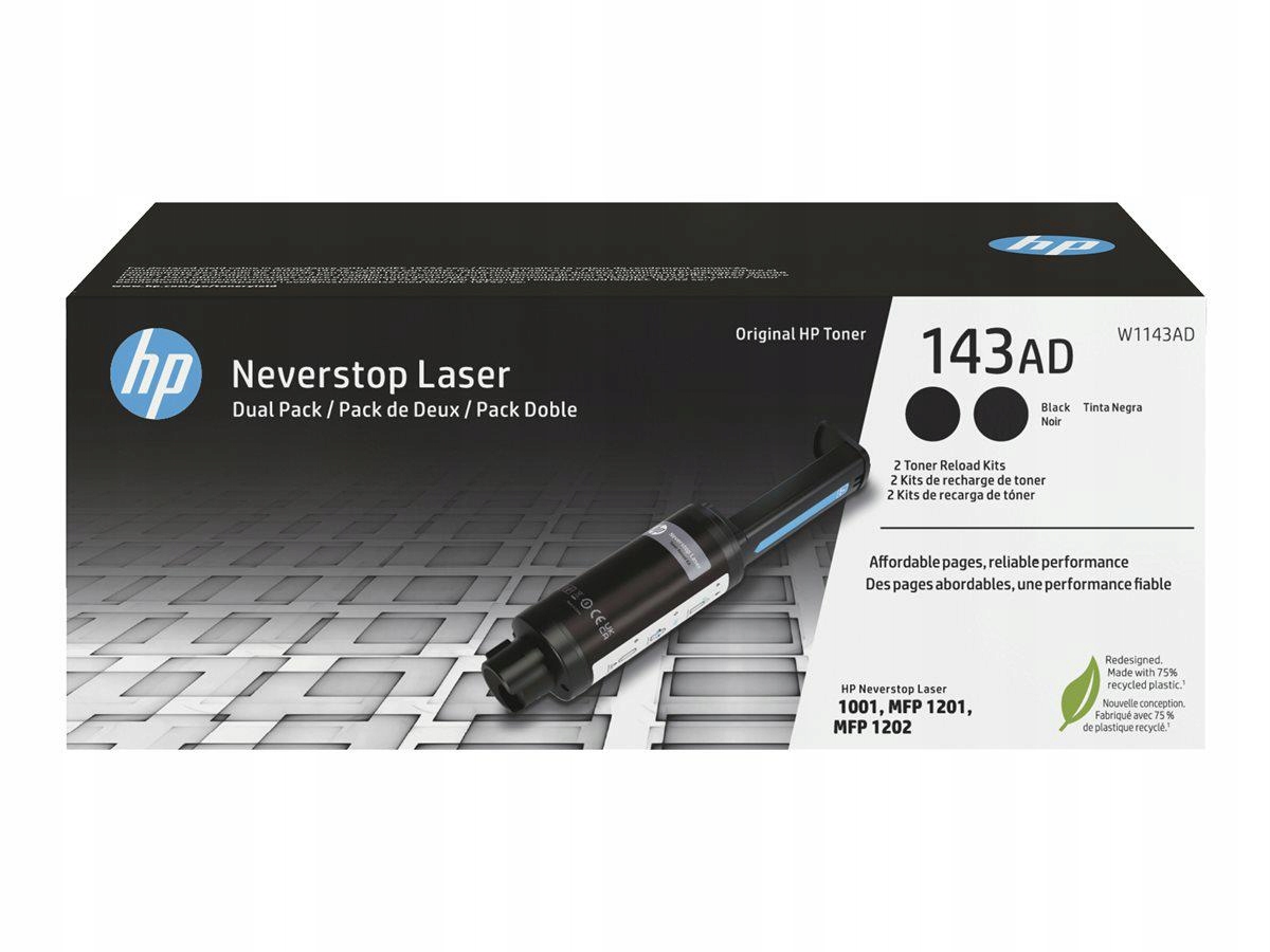Toner Hp 143AD W1143AD Laser 1001 1201 1202 2x2 500 stron