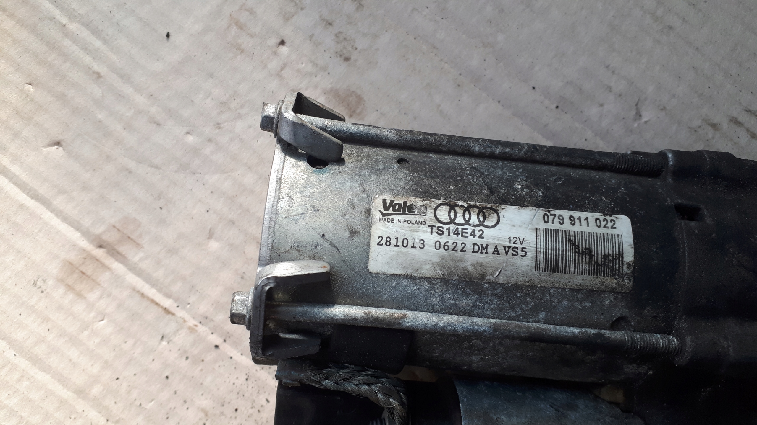 S4 B8 A4 starter 3.0 TFSI 079911022 S5 A6 C7