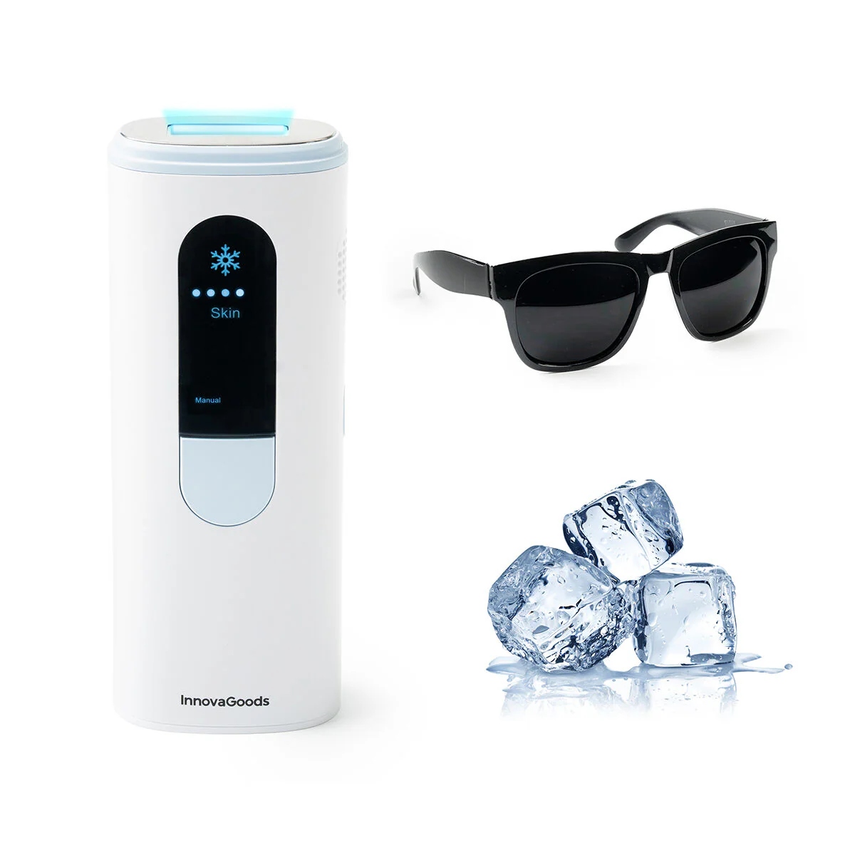 Ipl depilátor s funkciou chladenia a príslušenstvom Kulepil InnovaGoods