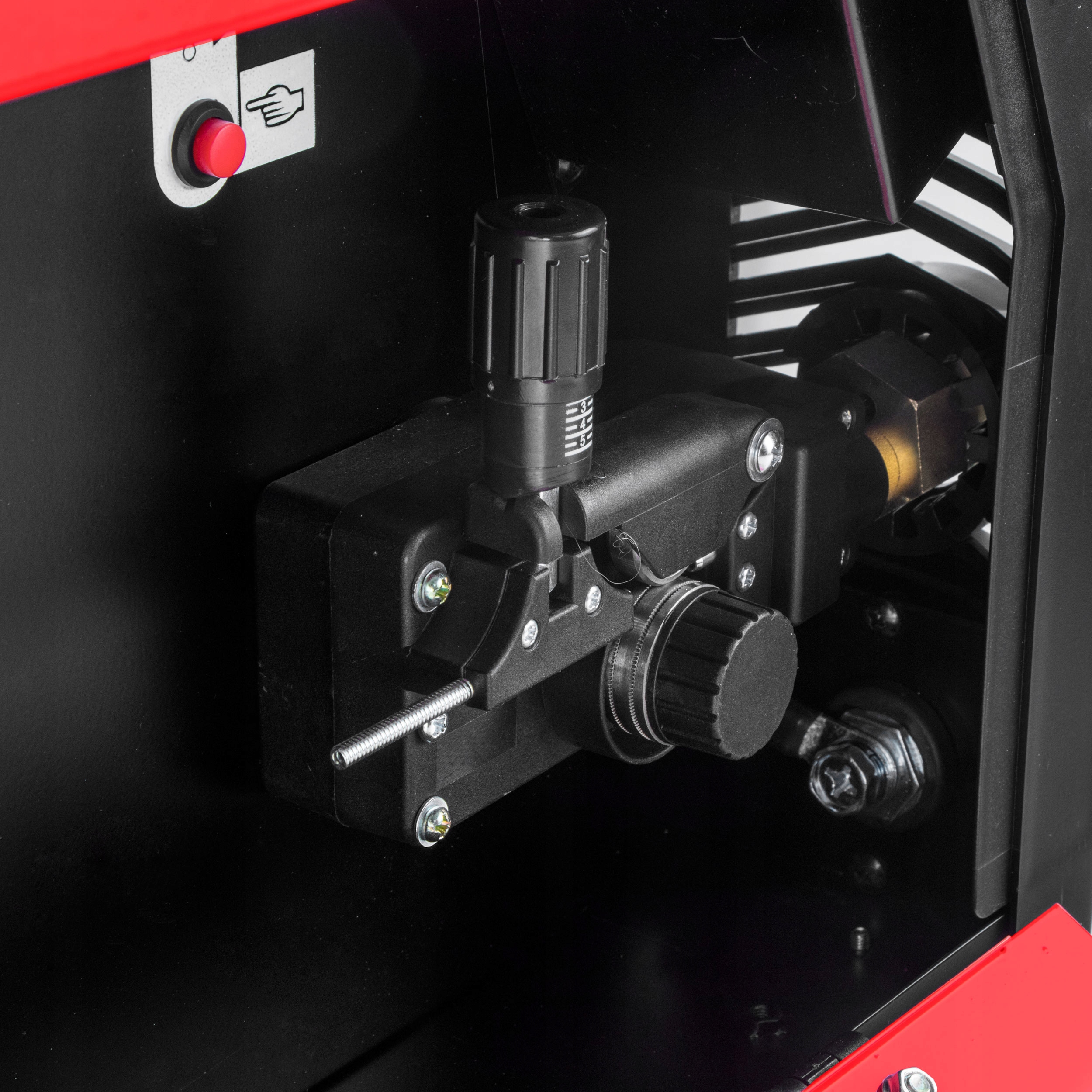 PÓŁAUTOMAT SPAWALNICZY IDEAL PRAKTIK MIG 211 IGBT MMA FLUX 230V 200A 3W1 Moc pobierana 5.5 kVA