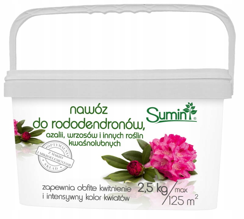 

Nawóz do Roślin Kwaśnolubnych 2,5 kg Sumin