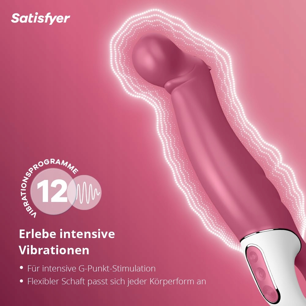 SATISFYER Petting Hippo Wibrator G Punkt Dla Kobiet 12 Trybów Wibracji — miniatura 2