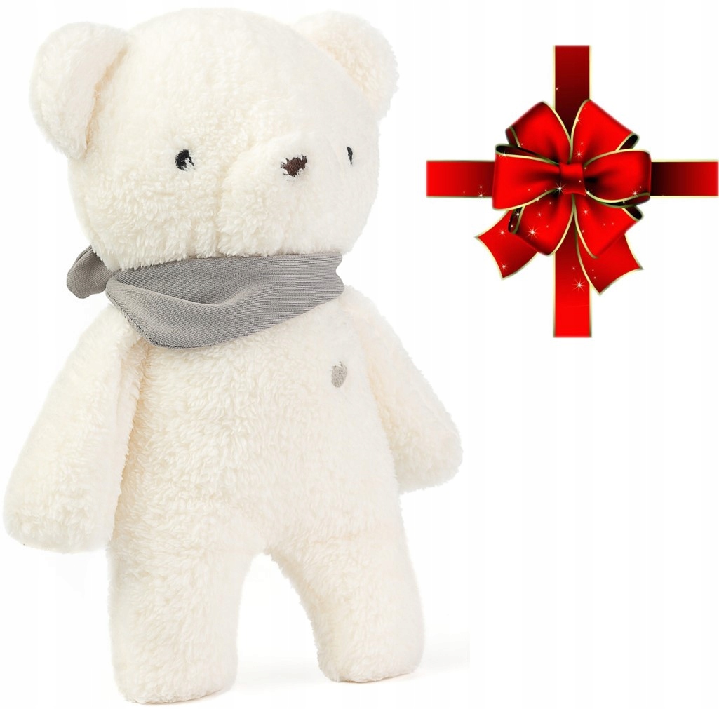 SZUMISIE MIŚ 5W1 Z APASZKĄ MASKOTKA USYPIACZ LAMPKA SZUM CZUJNIK SNU+GRATIS Stan opakowania oryginalne