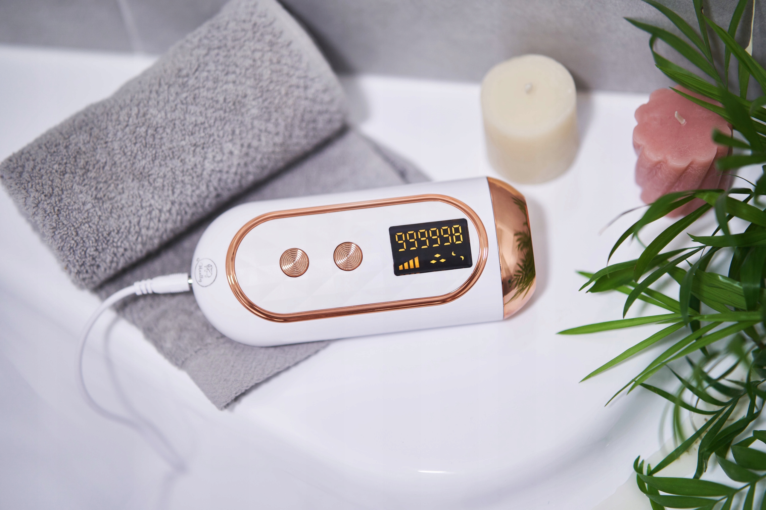 DEPILATOR LASEROWY DO CIAŁA WŁOSÓW NÓG BIKINI IPL LCD HEELLY ZESTAW Marka Heelly