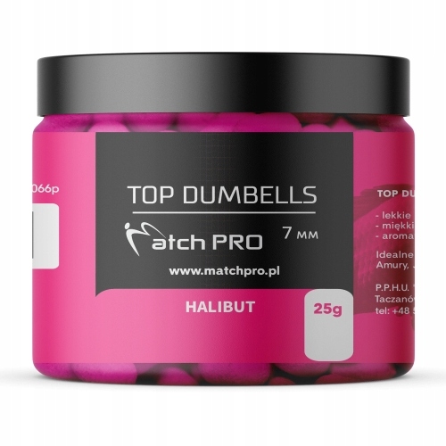 Dumbells Halibut 7mm 25g MatchPro